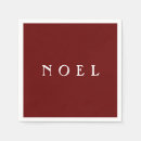 Recherche de noel serviettes Moderne