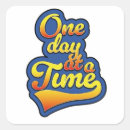 Search for one day at a time stickers Motivational