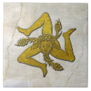 Search for sicilian tiles Trinacria