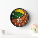 Search for basketball room decor clocks For kids
