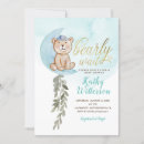 Search for we are over the moon invitations We can bearly wait