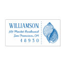 Search for sea shell rubber stamps Nautical