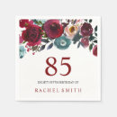 Search for 85th birthday napkins Watercolor