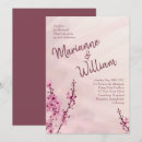 Recherche de cerise vintage invitations Fleurs de cerisier