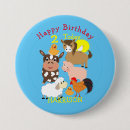 Search for farm birthday buttons Cute