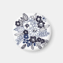 Recherche de porcelaine magnets Floral
