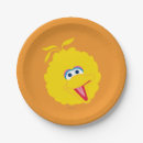 Search for bird paper plates Sesame street