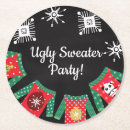 Search for ugly christmas sweater coasters Cute