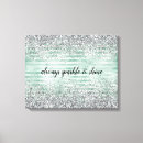 Search for silver glitter canvas prints Glam