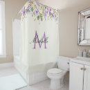 Search for floral shower curtains Purple