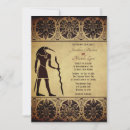 Search for egyptian invitations Golden