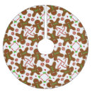 Search for gingerbread tree skirts Red