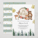 Search for winter forest invitations Gender neutral