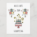 Recherche de deutsche cartes postales Alles gute zum geburtstag