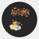 Search for autumn cat stickers Pumpkin