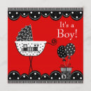 Recherche de train baby shower invitations Noir