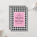 Recherche de motif diamant invitations Diamants
