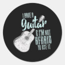 Search for guitar lovers stickers Musician