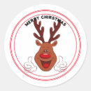 Recherche de visage sourire autocollants Noël