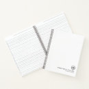 Search for checklist notebooks Monogrammed