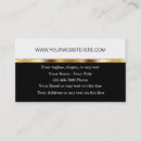 Recherche de commerce électronique cartes visite Web