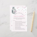 Recherche de bébé bloque invitations Rose