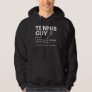 Search for tennis hoodies Definition