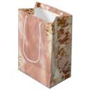 Search for cow print gift bags Pink