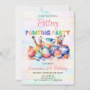 Search for pottery painting invitations Watercolor