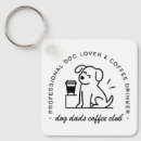 Search for funny dog sayings keychains Black and white