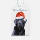 Search for black santa gift tags Puppy