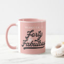 Search for birthday vintage mugs Forty