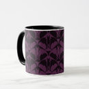 Search for dark purple mugs Black