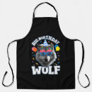 Search for wolves aprons Fun