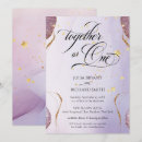 Search for amethyst wedding invitations Gold
