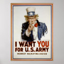 Search for recruiting posters I want you