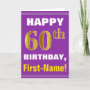Search for purple birthday cards 60 years old