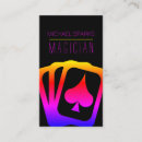 Search for magician business cards Fun