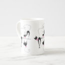 Recherche de chats mignons de bande dessinée tasses Chat noir