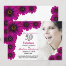 Recherche de marguerite gerbera invitations Fête d'anniversaire