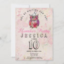 Search for owl birthday invitations Floral