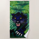 Search for black panther beach towels Jungle