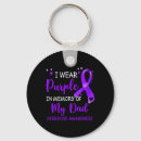 Search for in memory dad keychains Purple