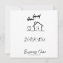 Search for new house thank you cards Housewarming