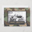 Search for military photo christmas cards Camouflage