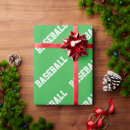 Search for baseball wrapping paper Fun