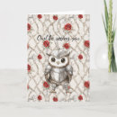 Recherche de vous manquant vœux cartes Floral