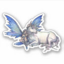 Search for mystical unicorns stickers Fantasy