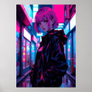 Recherche de filles de manga posters Fille d'anime