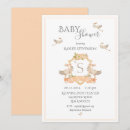 Search for monogram baby shower invitations Simple